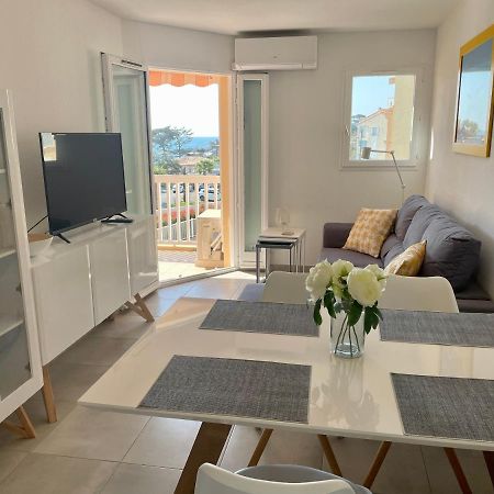 Apartment Newly Renovated Aircond-Wifi-Pool-Sea View-150M To Beaches- Saint Aygulf Dış mekan fotoğraf